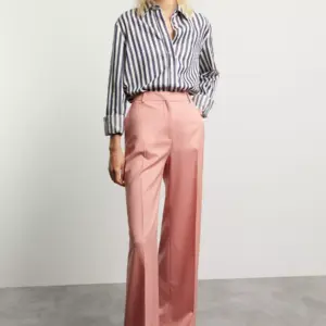 Koszula damska w pionowe paski